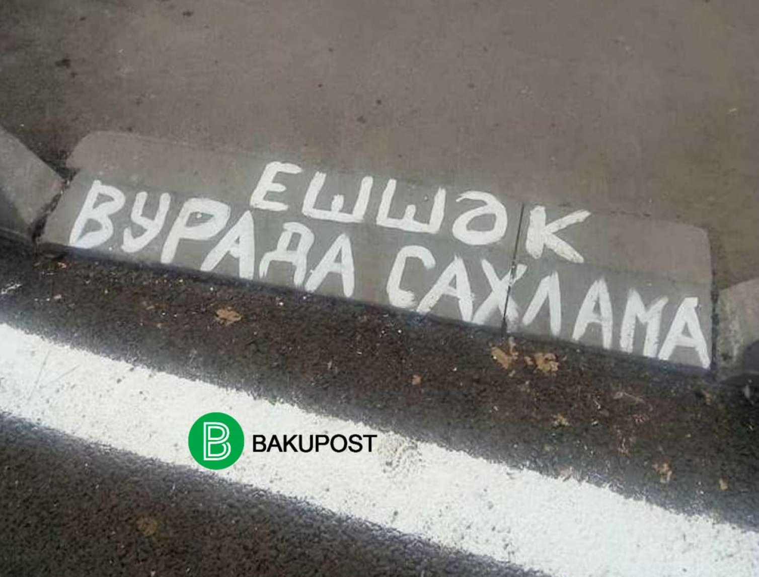 “Eşşək, burada saxlama”   – Bakıda yeni “yol nişanı” - FOTO