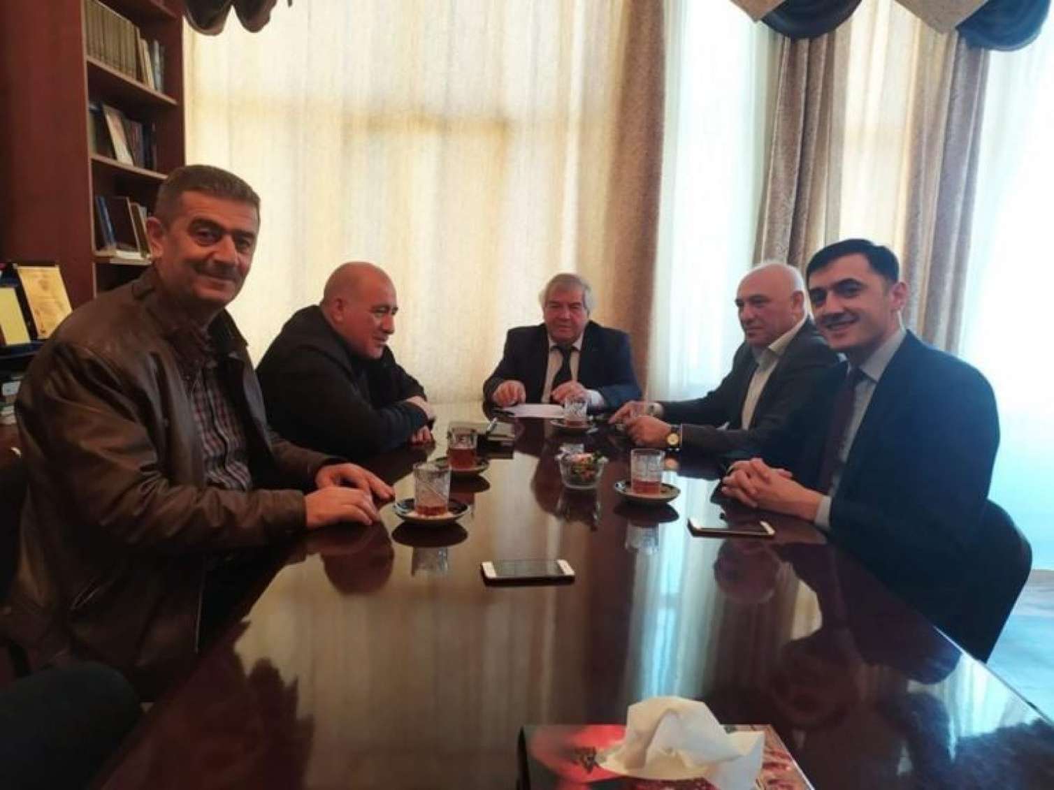 5 partiya sədri VHP-də toplandı  - FOTO