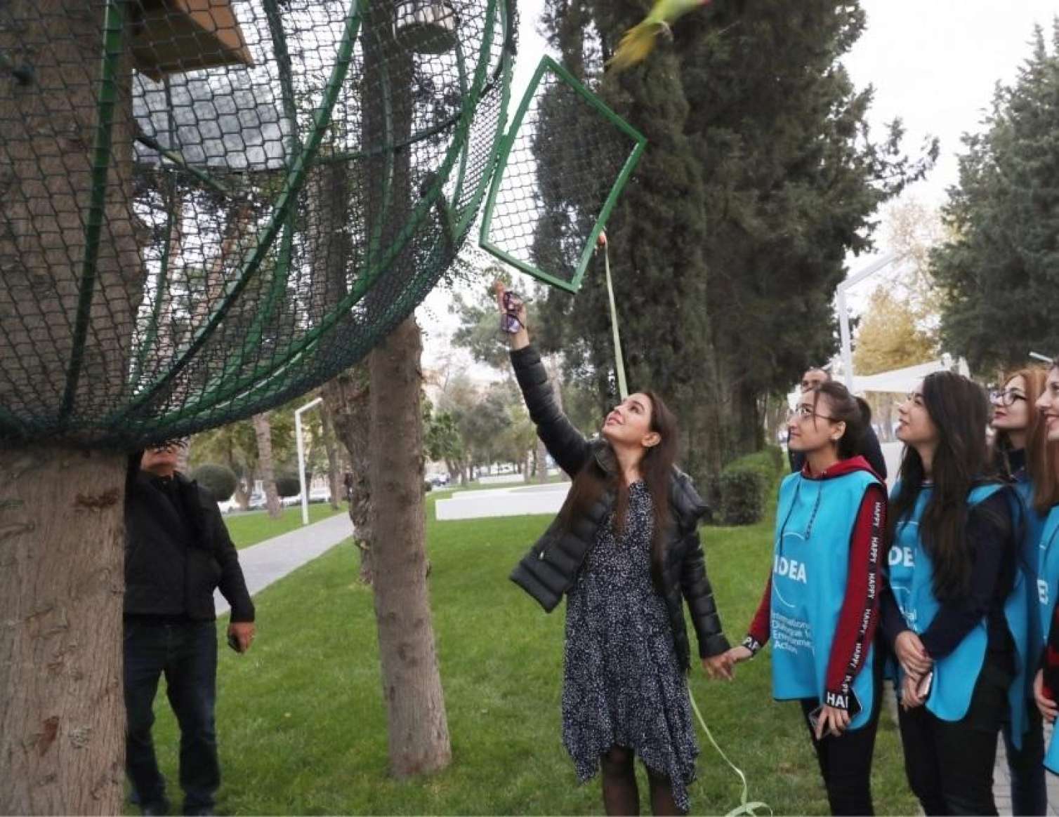 Leyla Əliyeva IDEA-nın “Urban Ecology” layihəsi çərçivəsində aksiyada -  FOTO