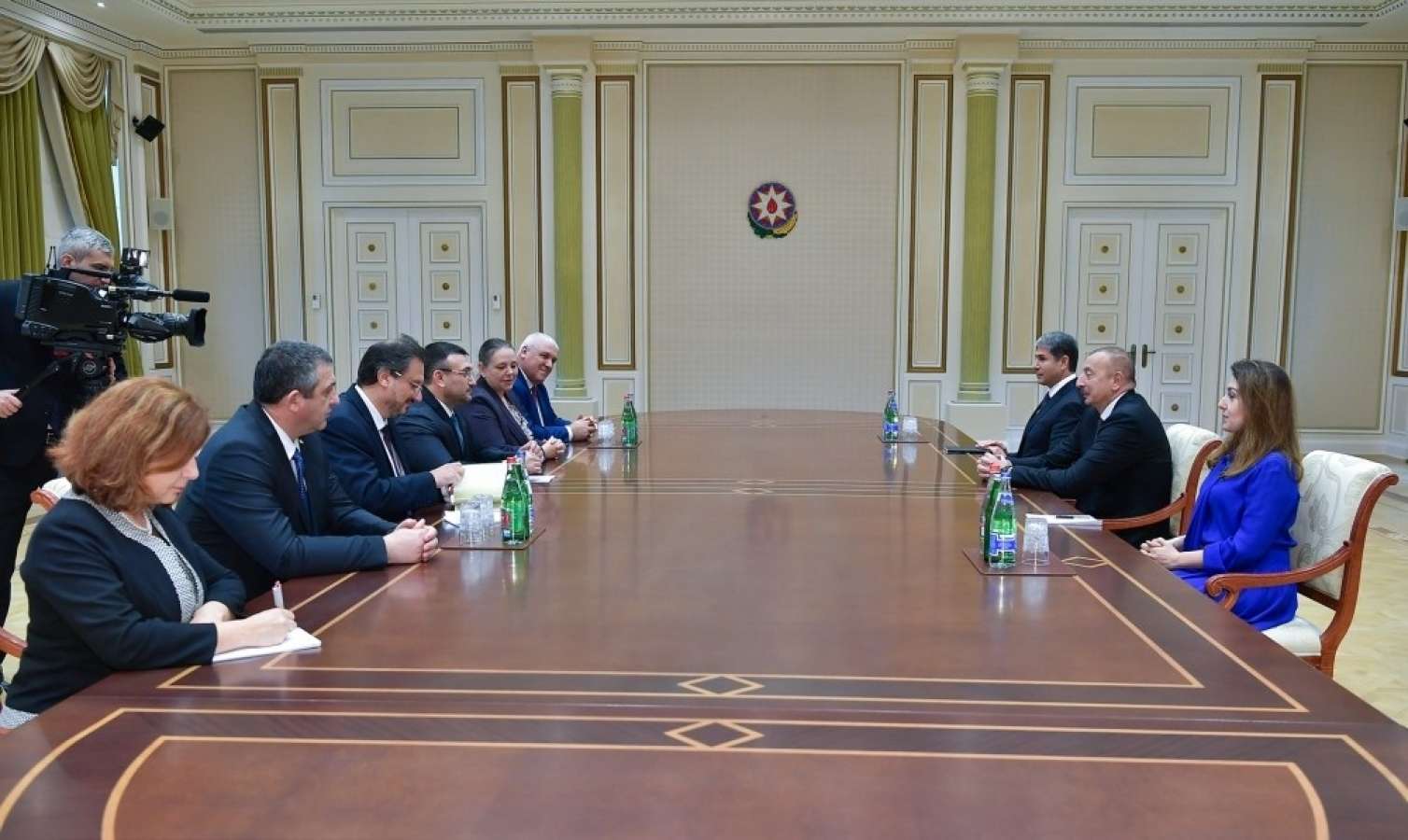 Prezident Bolqarıstanın DİN rəhbərini qəbul etdi -  FOTO