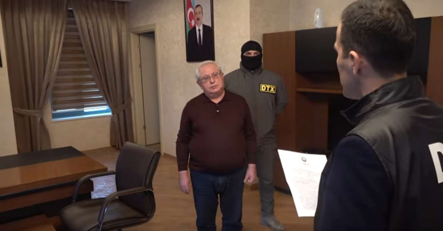 DTX Neftçalanın icra başçısını belə həbs etdi -  ANBAAN VİDEO
