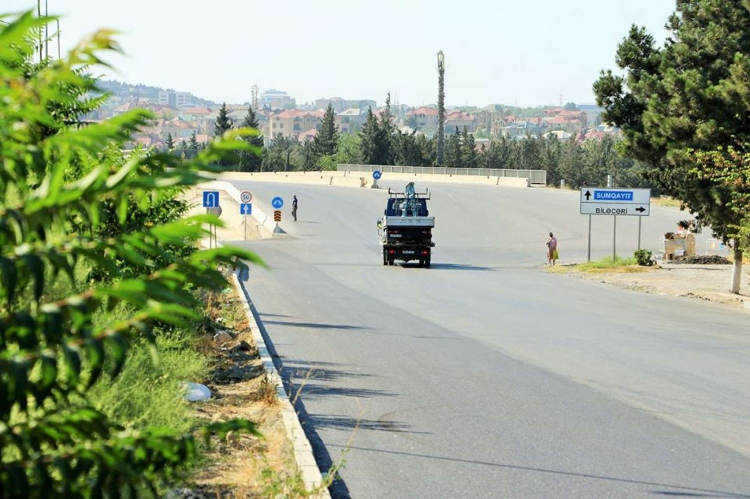 Sumqayıt yolunda yenilik  