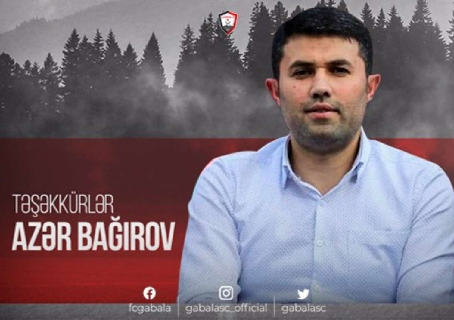 "Qəbələ" məşqçisi ilə vidalaşdı 