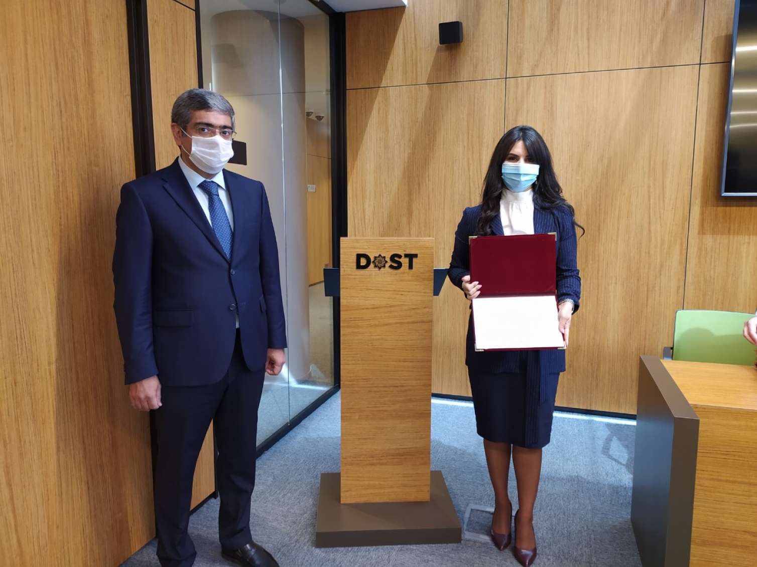 DOST Agentliyinin əməkdaşları təşəkkürnamələr ilə təltif edildi  