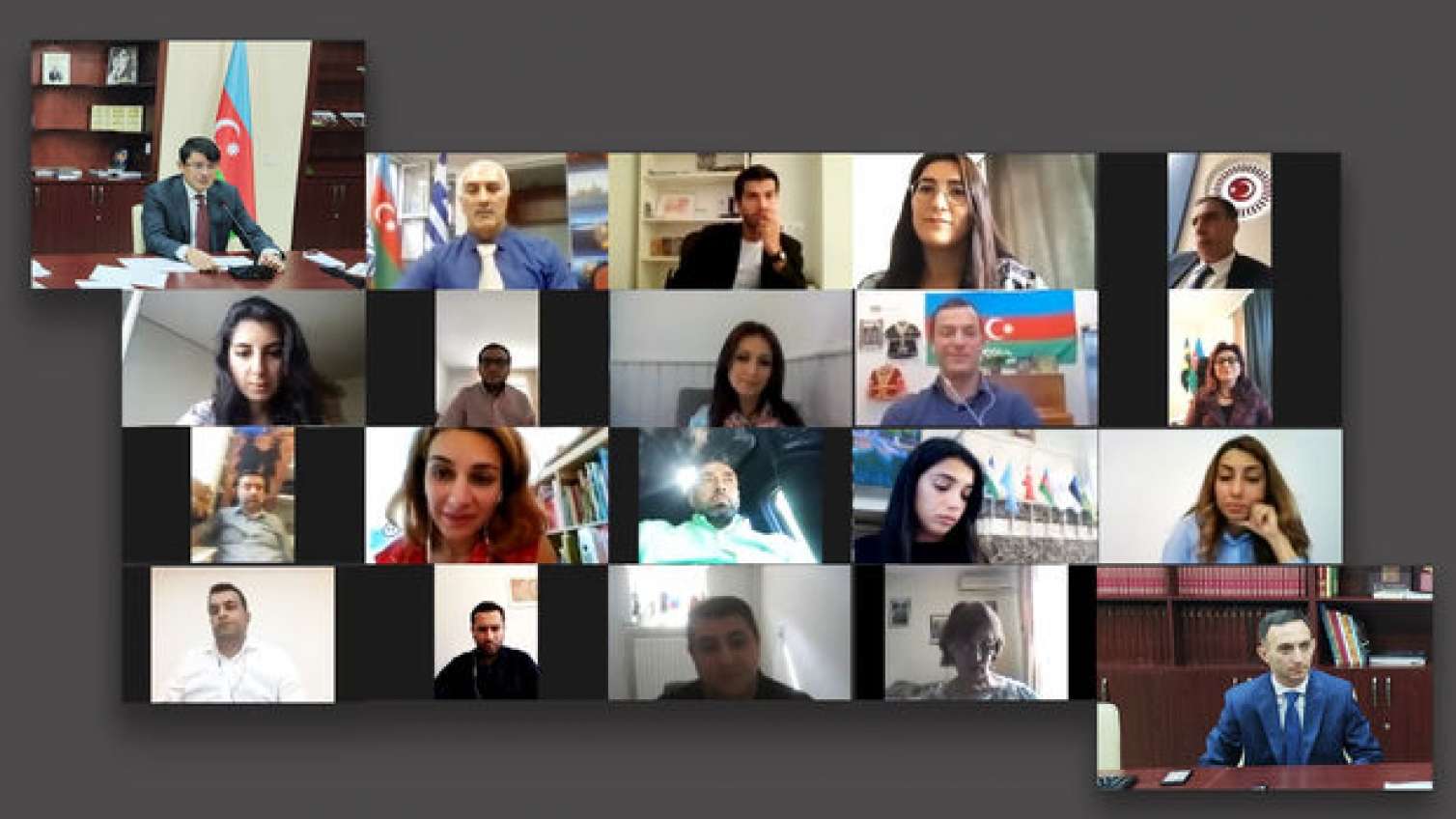 Xaricdə yaşayan azərbaycanlıların Avropanın media orqanlarına çıxış imkanları müzakirə olundu 