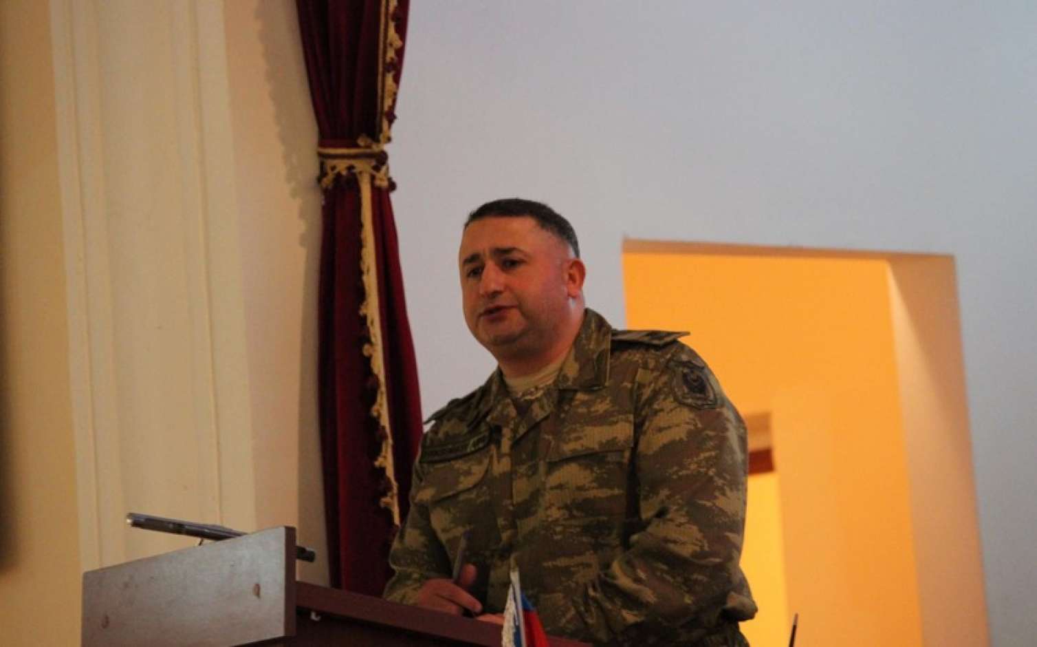 "Şəxsi heyətin amalı düşməni darmadağın etməkdir"  - General Həsənov