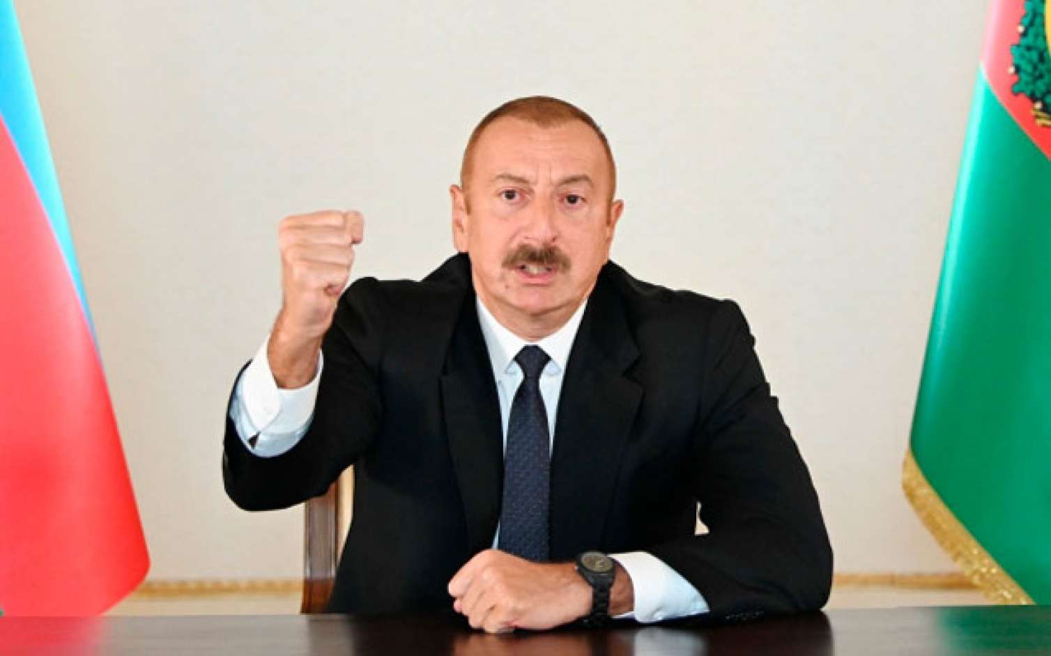 "Hər gün bayrağımız yeni bir məntəqədə ucaldılır" -  Prezident