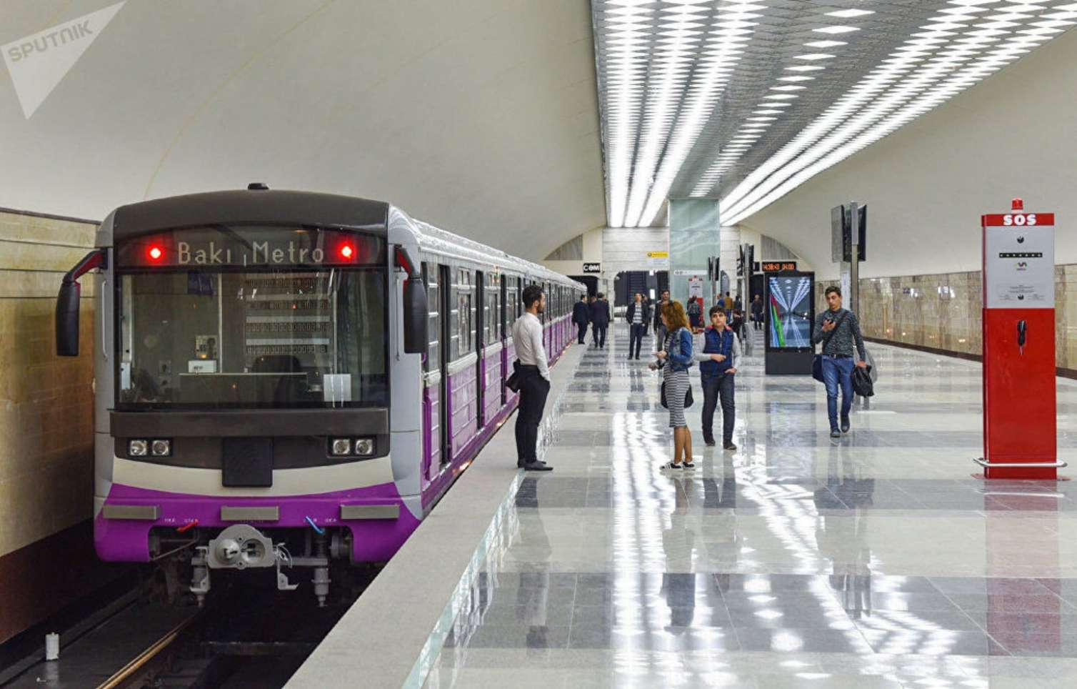 Bakı metrosu 16 günlük bağlandı 
