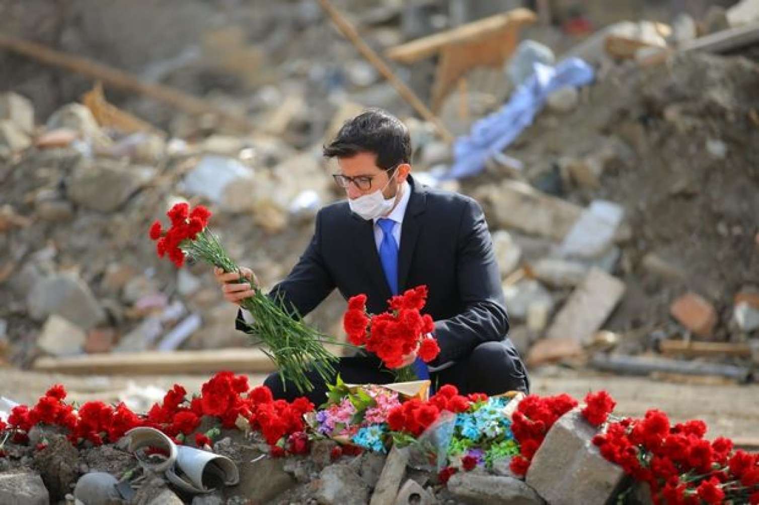 İsrail səfiri Gəncədə  FOTO