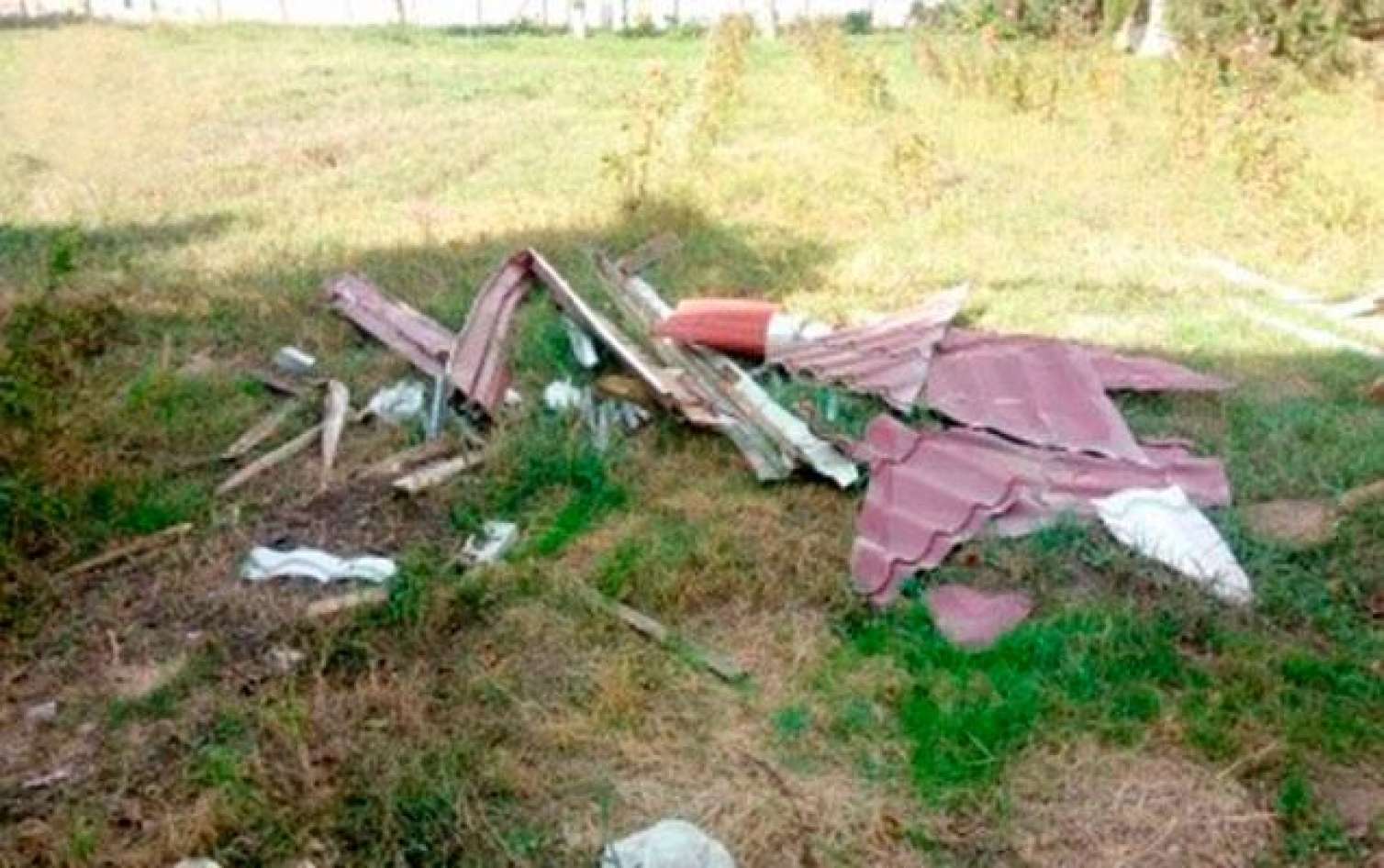 Düşmən Ağdamda məktəb binasını atəşə tutub  FOTOLAR