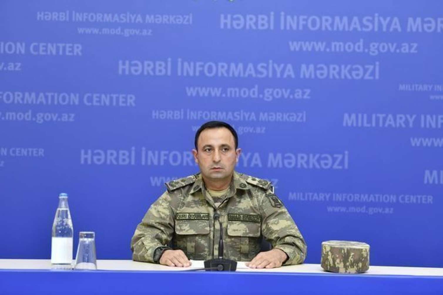 Müdafiə Nazirliyi cəbhədəki son vəziyyətlə bağlı brifinq keçirdi   VİDEO