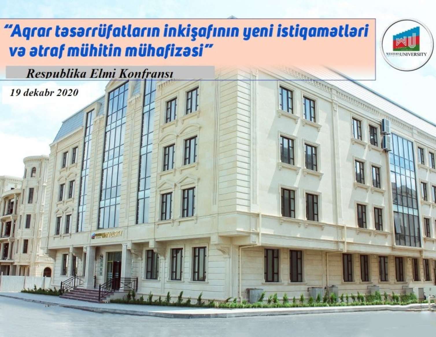 Qərbi Kaspi Universitetində respublika elmi konfransı keçiriləcək  