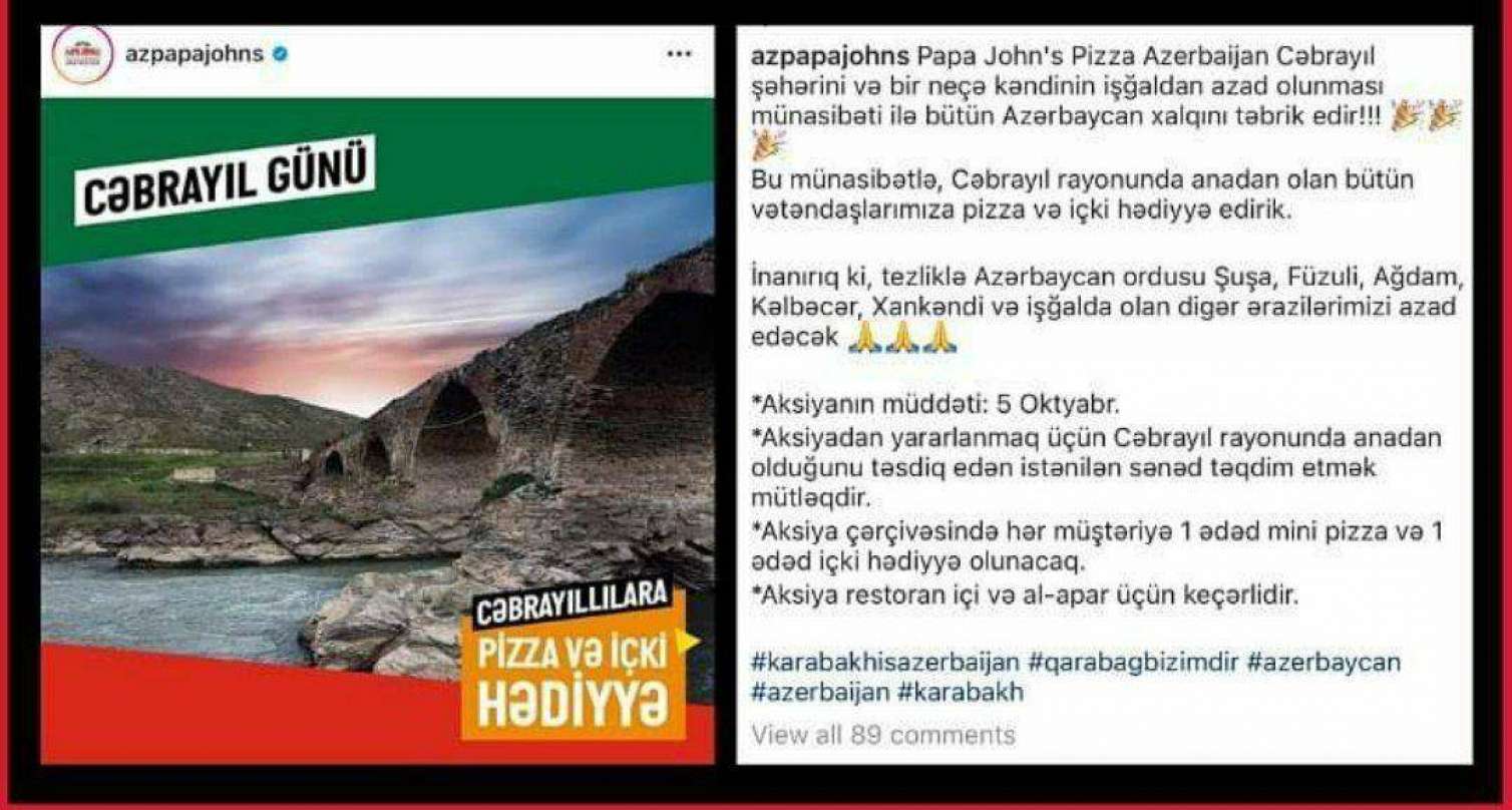 Xalq “McDonald’s”, “KingBurger” və “Papa John’s”u boykot edir: Prinsip, yoxsa xəyanət? 