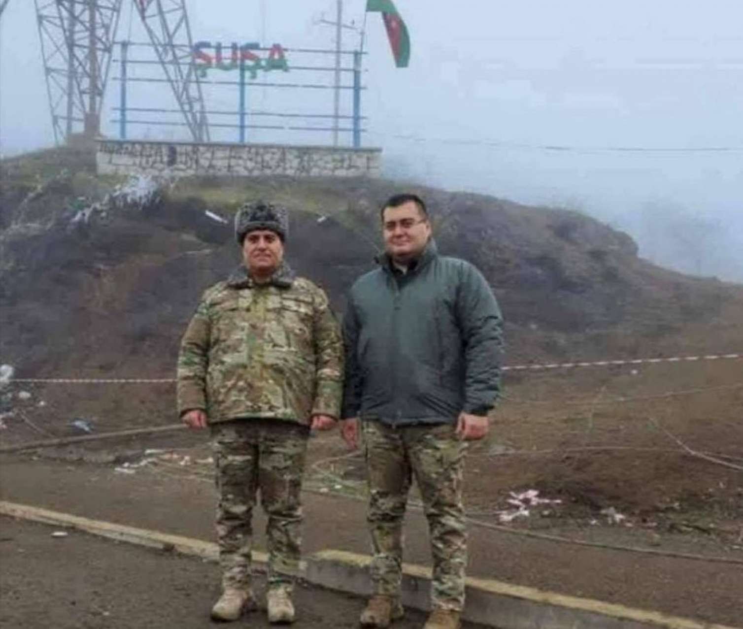 Əli Nağıyev və oğlu Şuşada   FOTO
