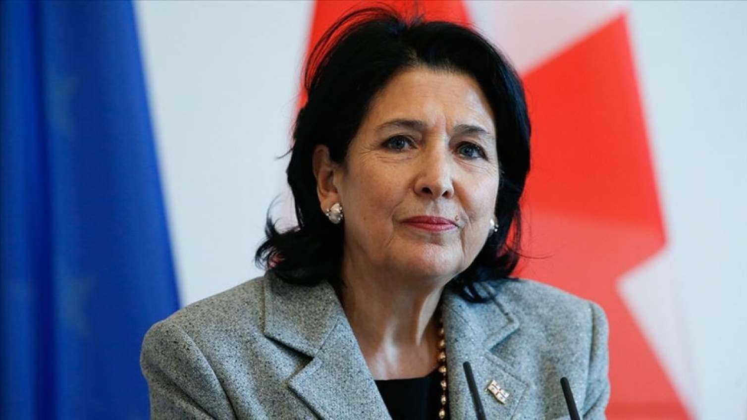 Gürcüstan Prezidentinin nəvəsi dünyaya gəldi  