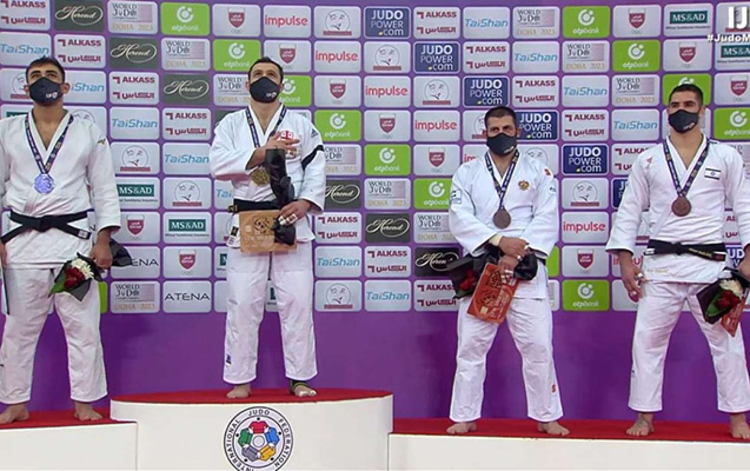 İki cüdoçumuz gümüş medal qazandı 