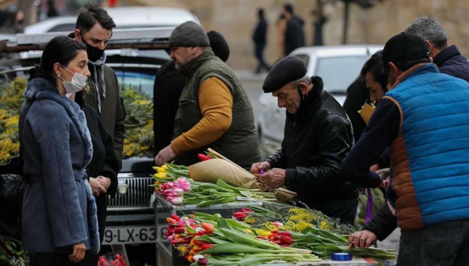Bakının 8 Mart görüntüləri -  FOTOLAR