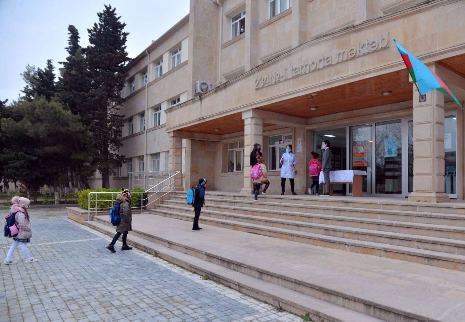 BŞTİ: ​Qəzalı vəziyyətdə olan məktəb təmir olunacaq -  FOTO