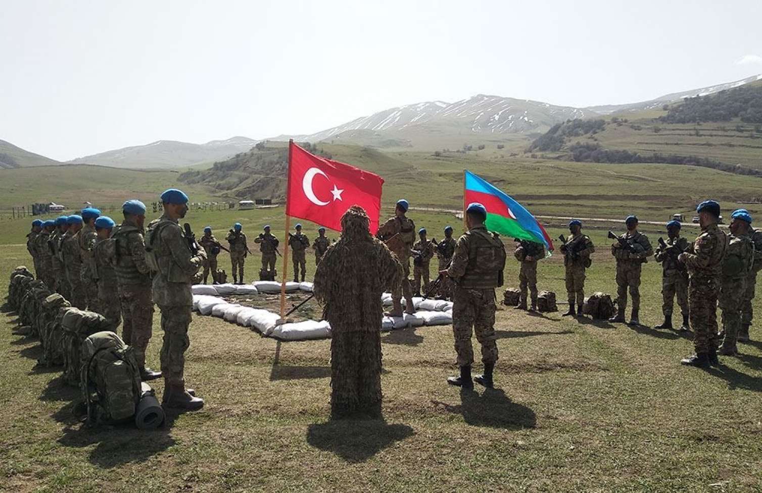 Azərbaycan və Türkiyə ordularının birgə təlimləri başladı -  FOTOLAR - VİDEO