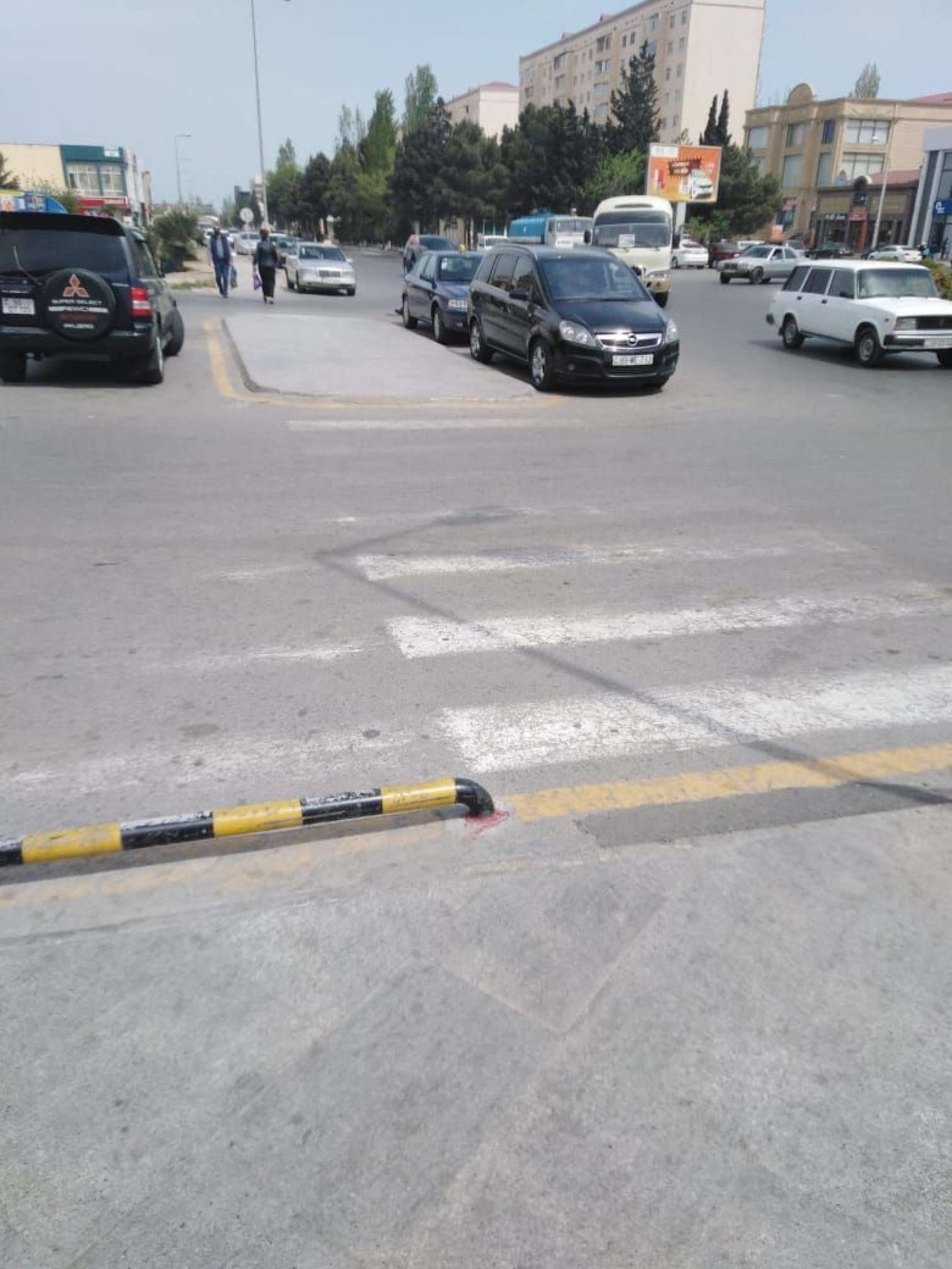 Sumqayıtın ölümə aparan “lənətlənmiş” yolları - Piyadalar üçün təhlükə -  FOTOLAR