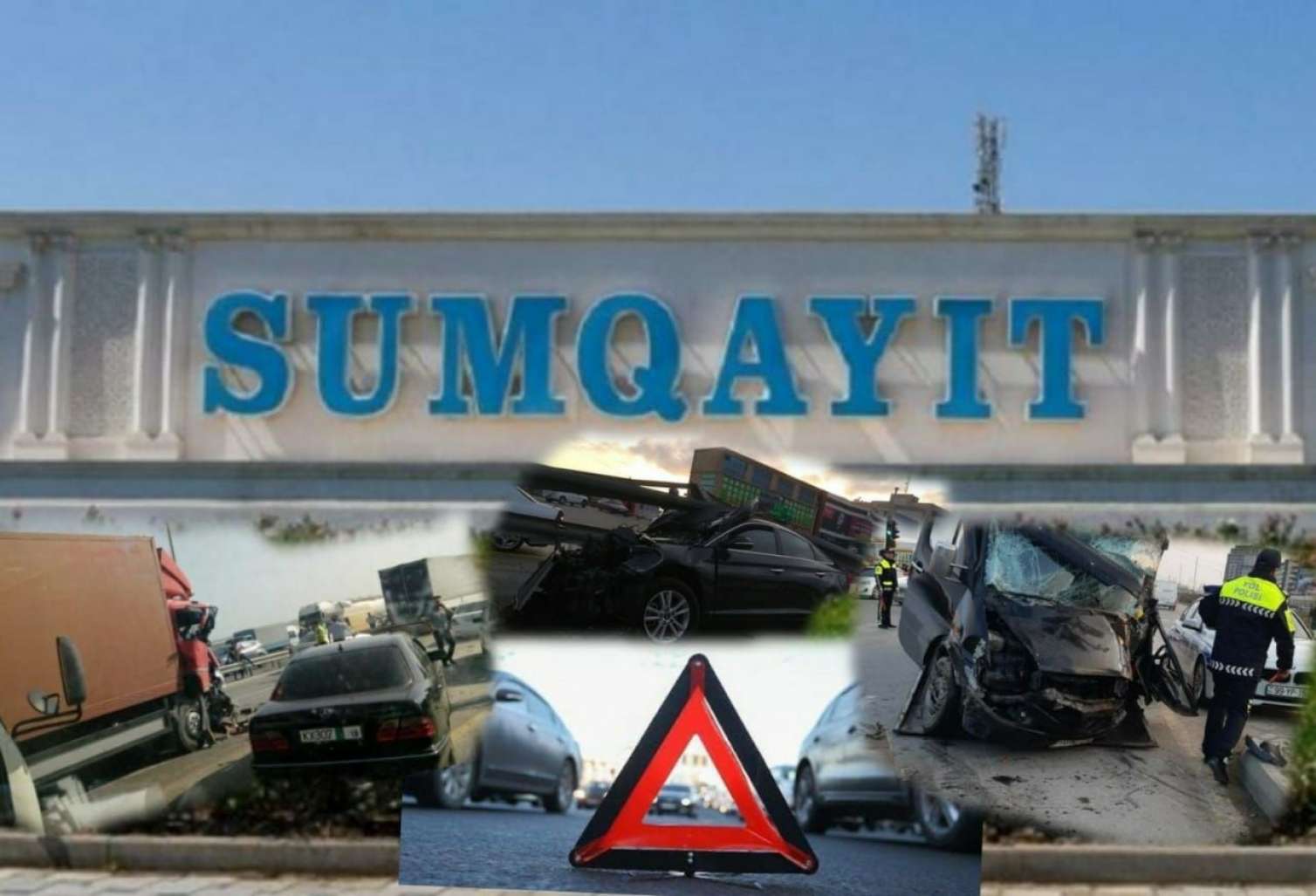 Sumqayıtın ölümə aparan “lənətlənmiş” yolları - Piyadalar üçün təhlükə -  FOTOLAR