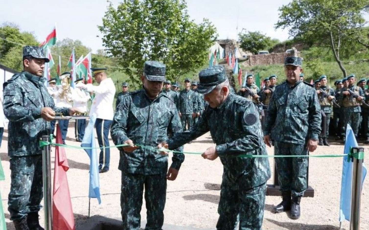 Daha bir hərbi hissə fəaliyyətə başladı 