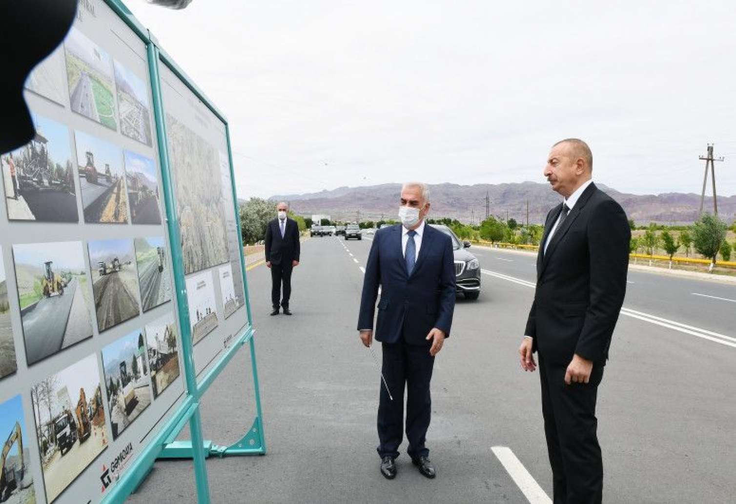Prezident Culfa-Ordubad magistral avtomobil yolunun açılışında iştirak etdi 