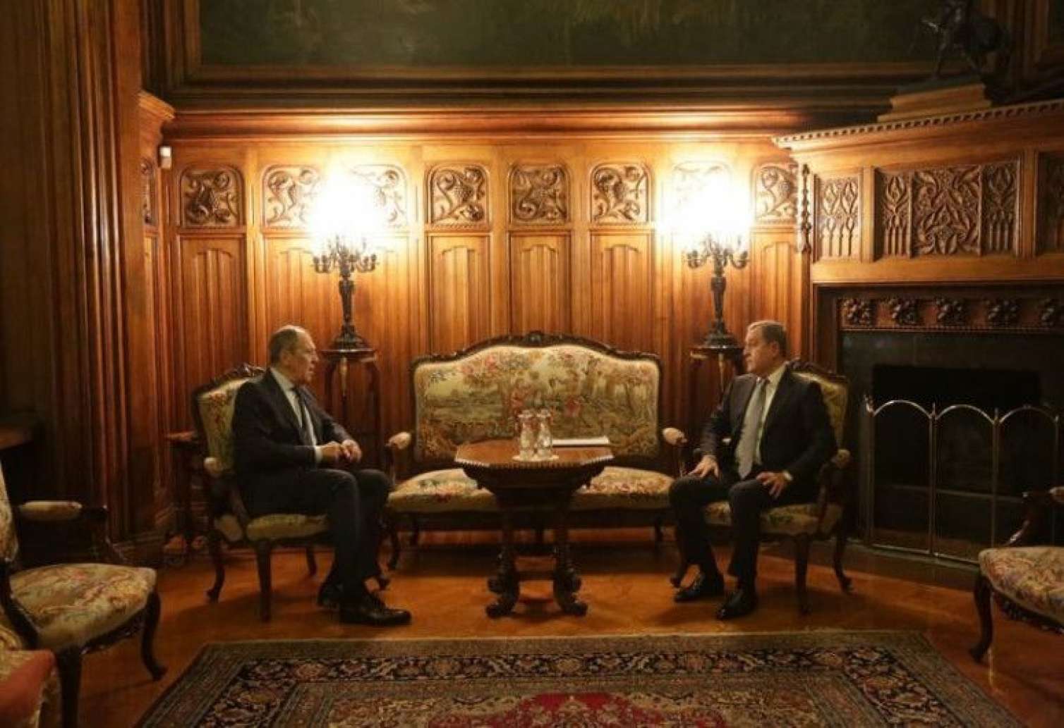 Bayramov və Lavrovun görüşü başladı 