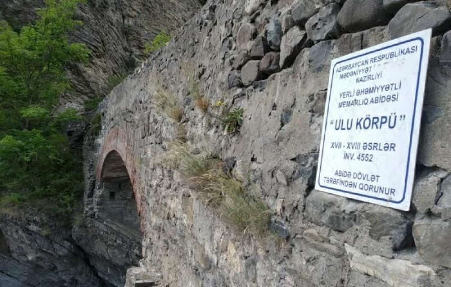 Məşhur Ulu körpü uçub-dağılır -  FOTOLAR