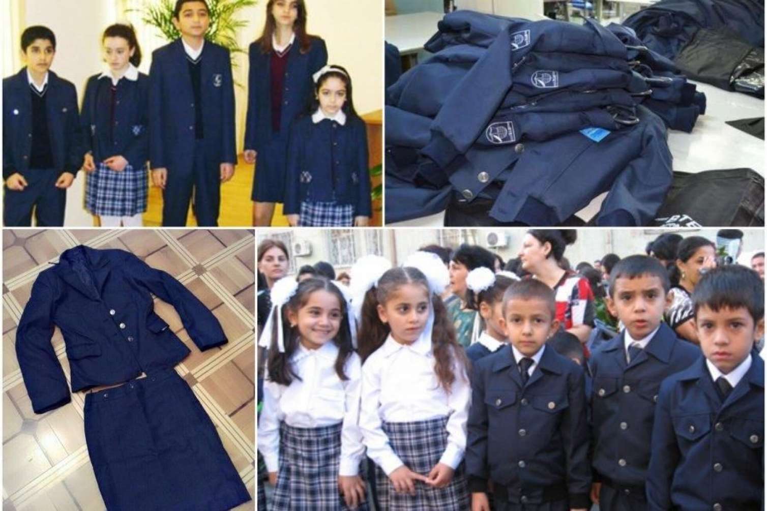 Məktəbli formalarının qiyməti: 40-50 manat olacaq 