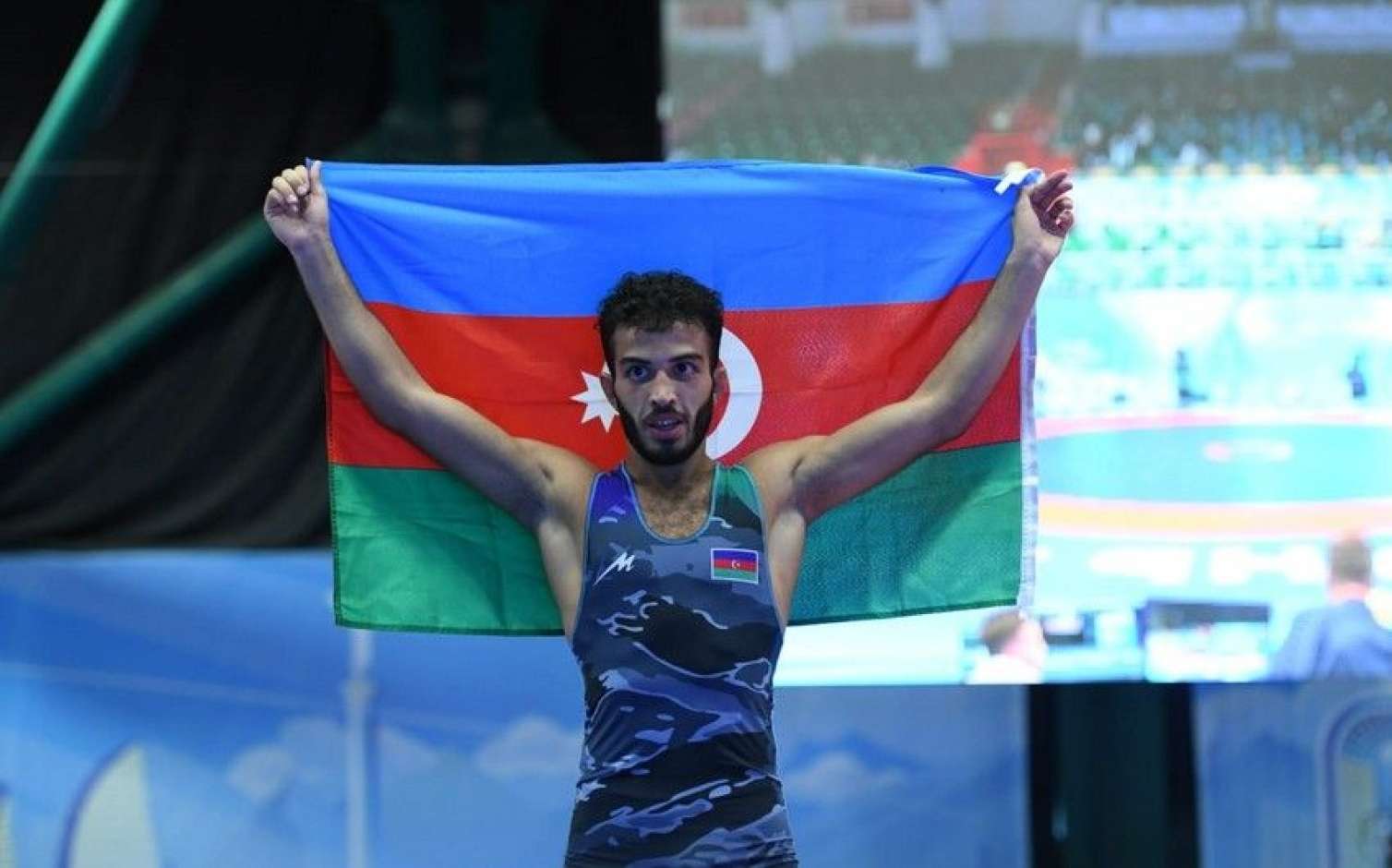Güləşçimiz qızıl medal qazandı -  FOTOLAR