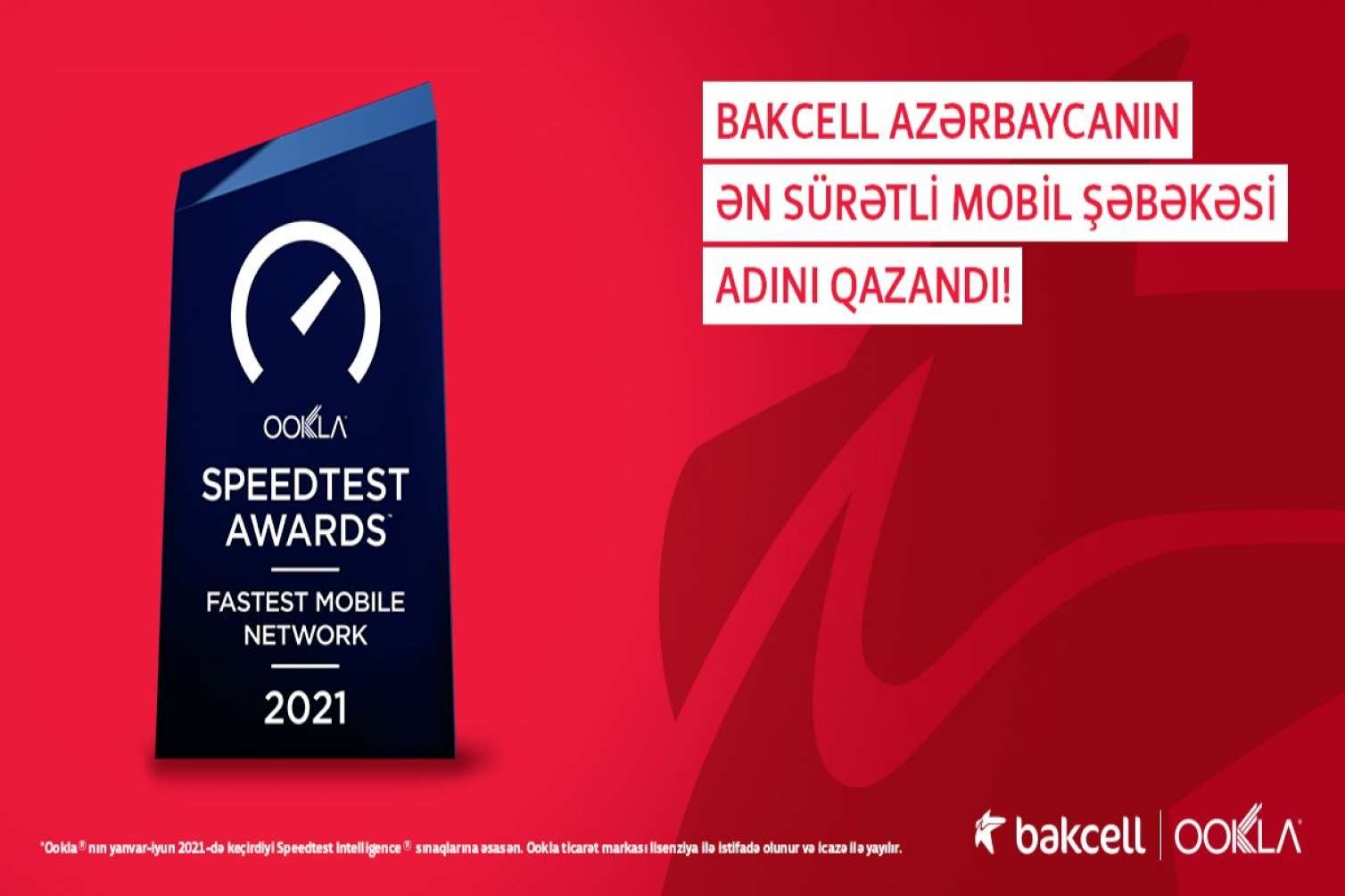 “Bakcell” Azərbaycanın ən sürətli mobil şəbəkəsi elan olundu 