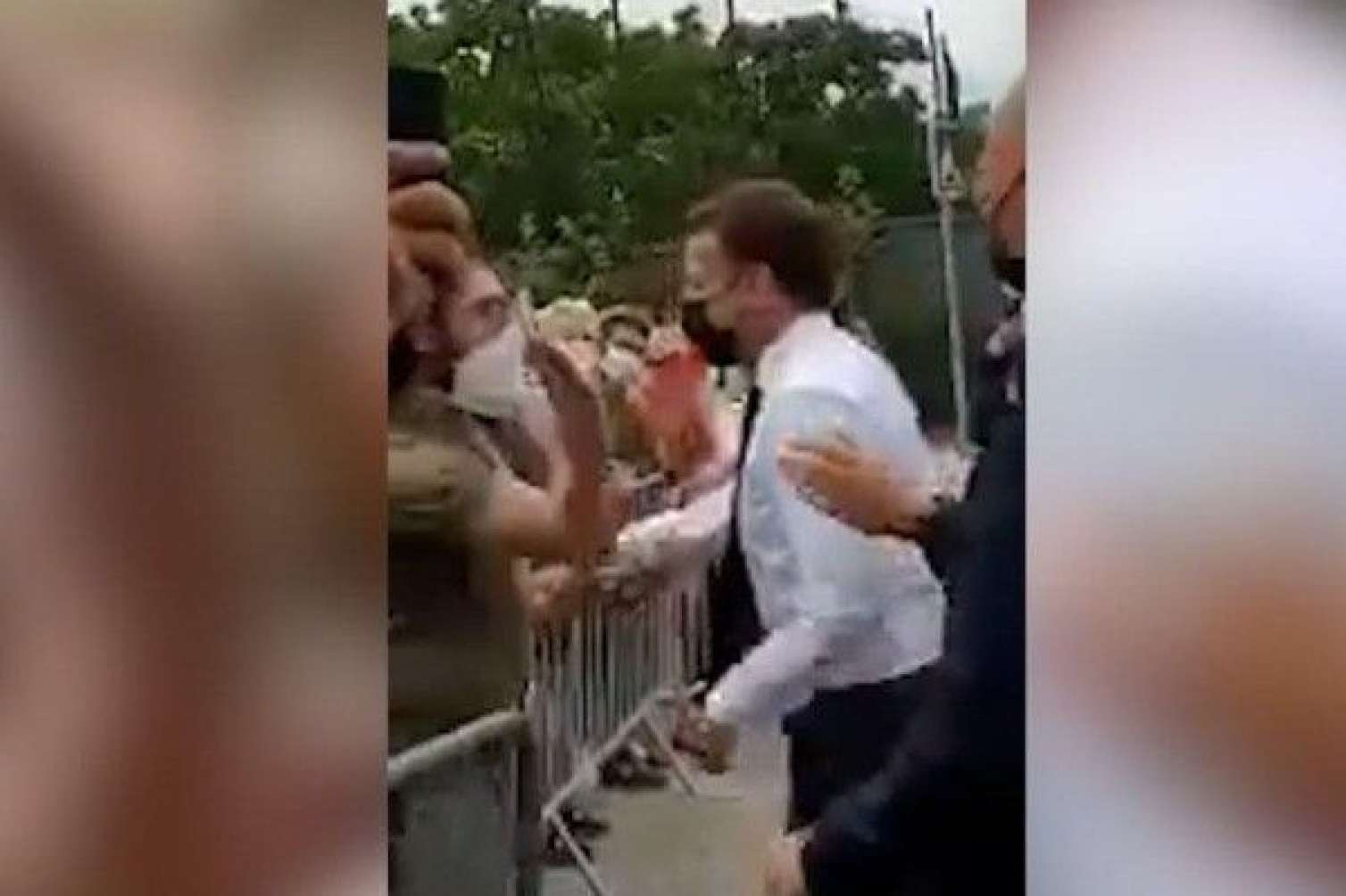 Makronu sillələyən fransız danışdı: "Peşman deyiləm!" 