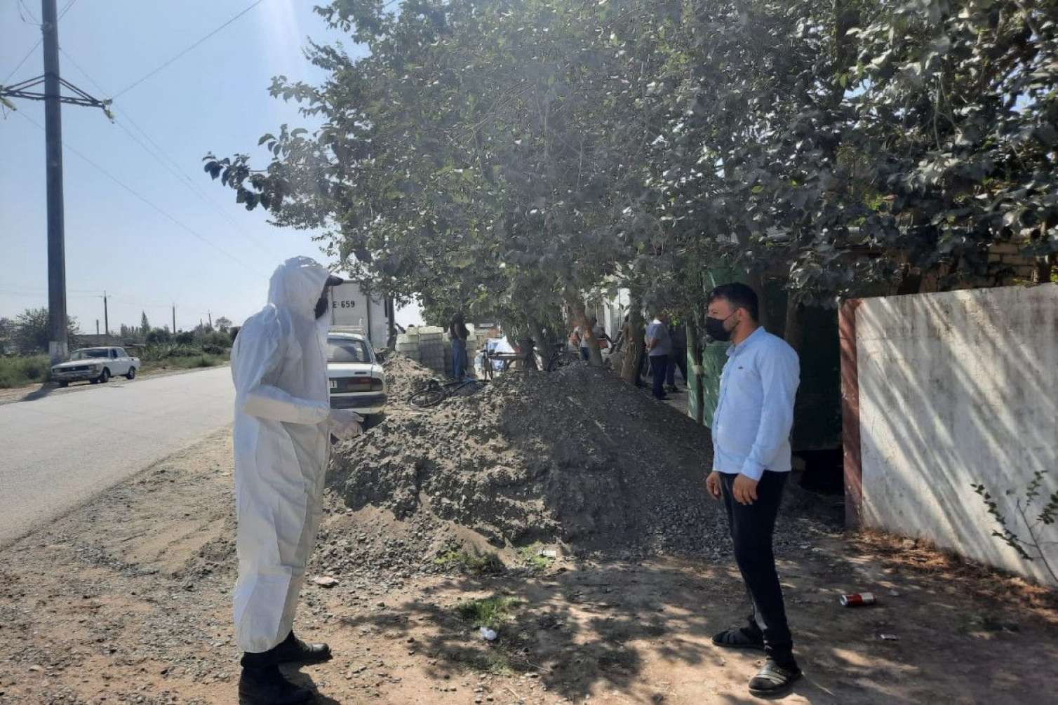 Küçədə gəzən korona xəstəsi saxlanıldı  