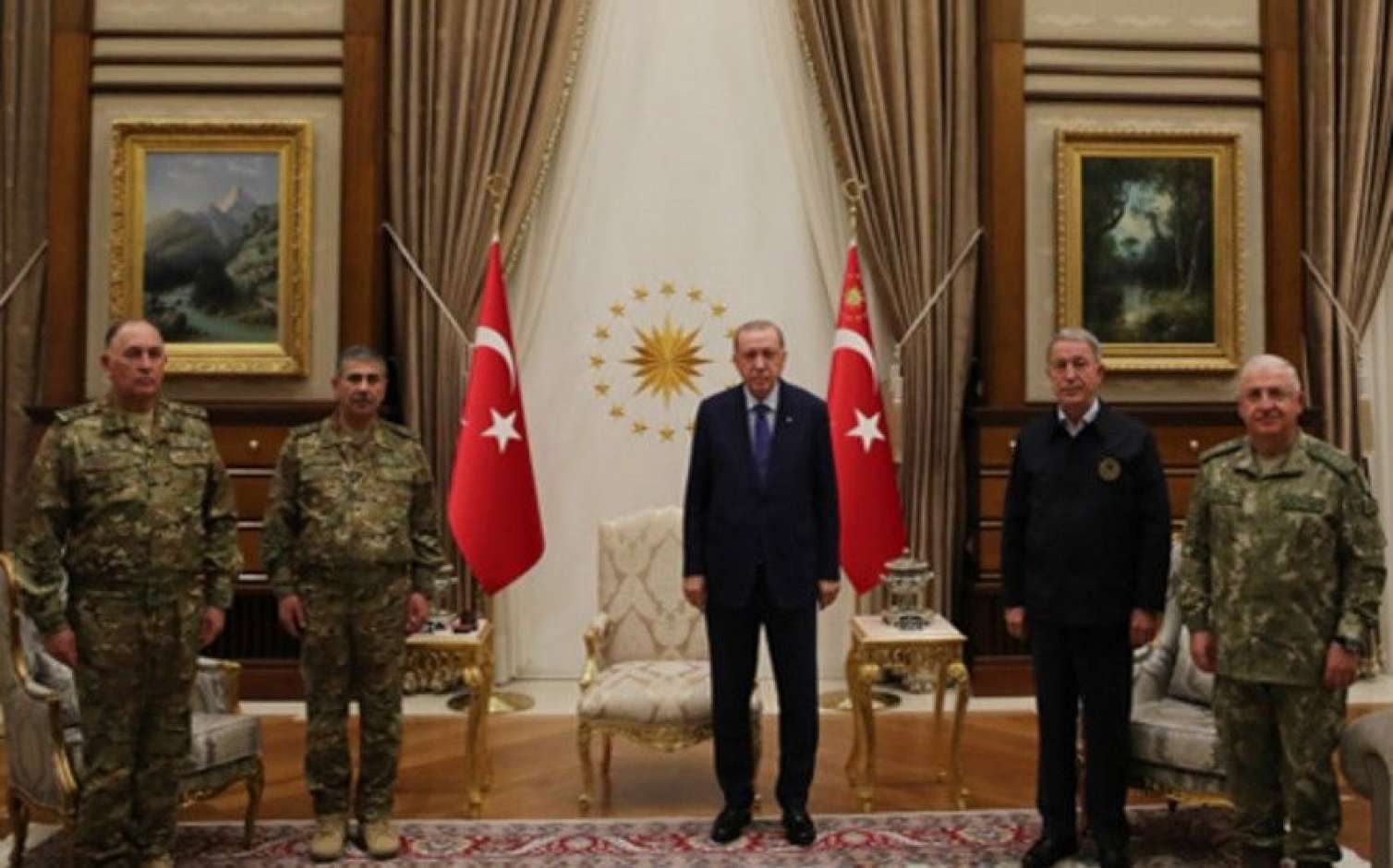Ərdoğan Zakir Həsənovla görüşdü 