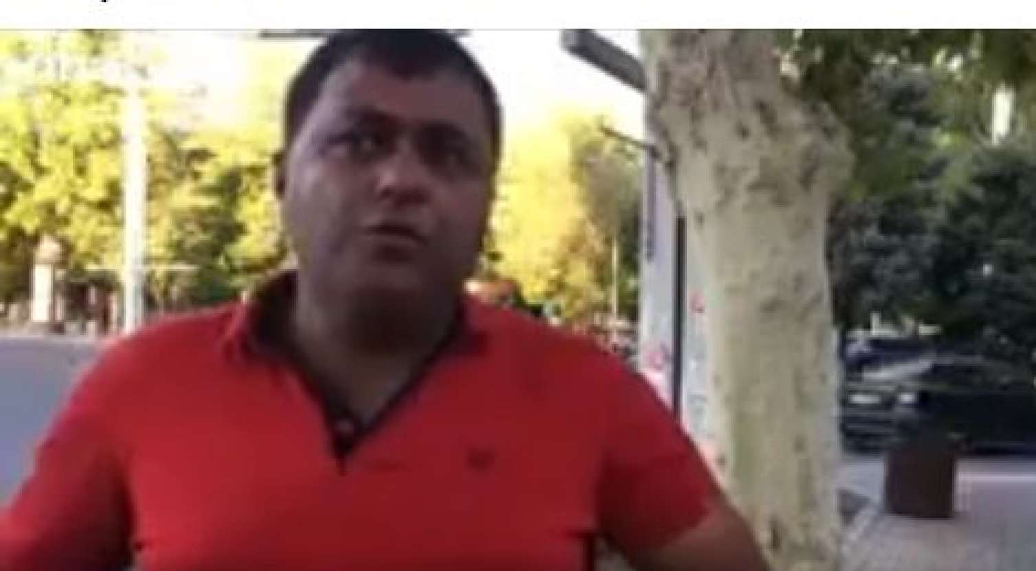 Güneyli sürücü: "Ermənilər pis insan deyil" -  VİDEO