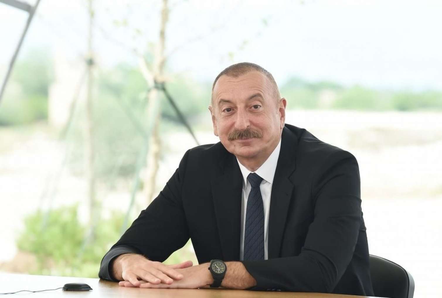İlham Əliyev 8 Martla bağlı paylaşım edib -  FOTO