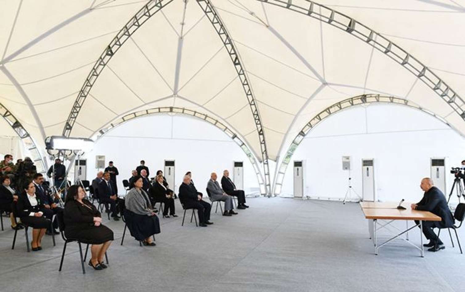 İlham Əliyev Hadrut və Tuğ kəndində -  FOTOLAR