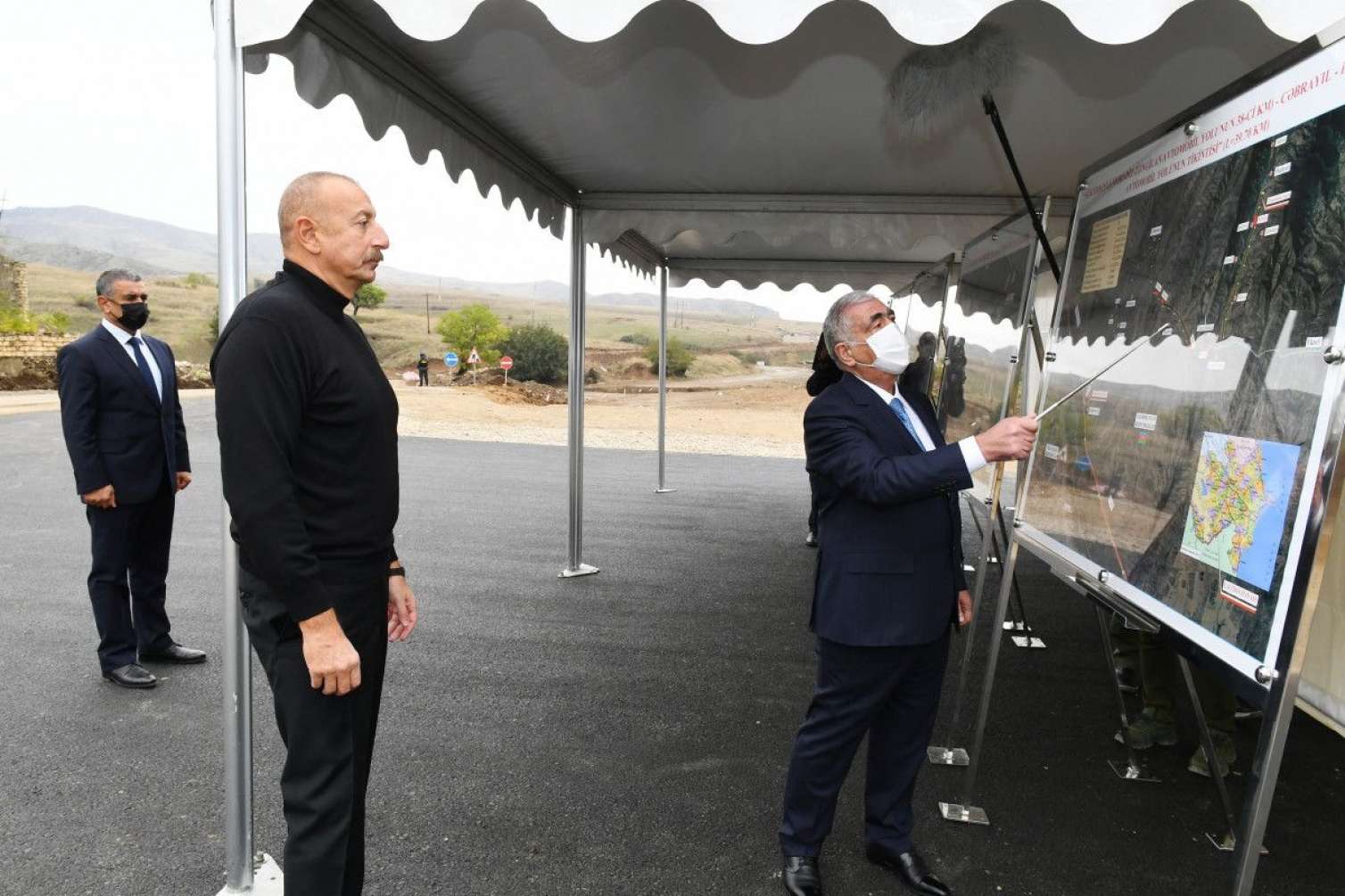 İlham Əliyev Hadrut və Tuğ kəndində -  FOTOLAR