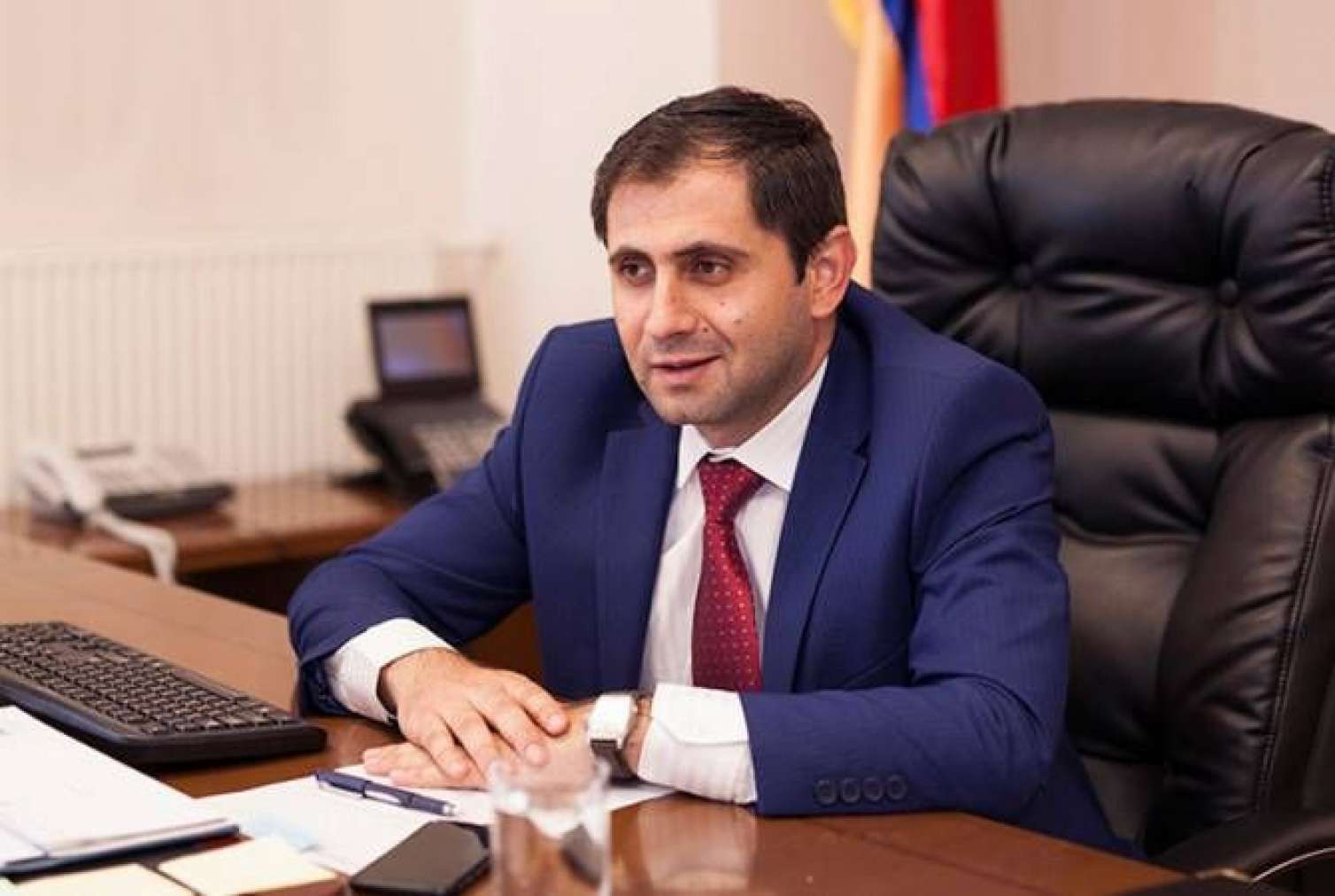 Paşinyanın müavini Rusiyaya gedir 