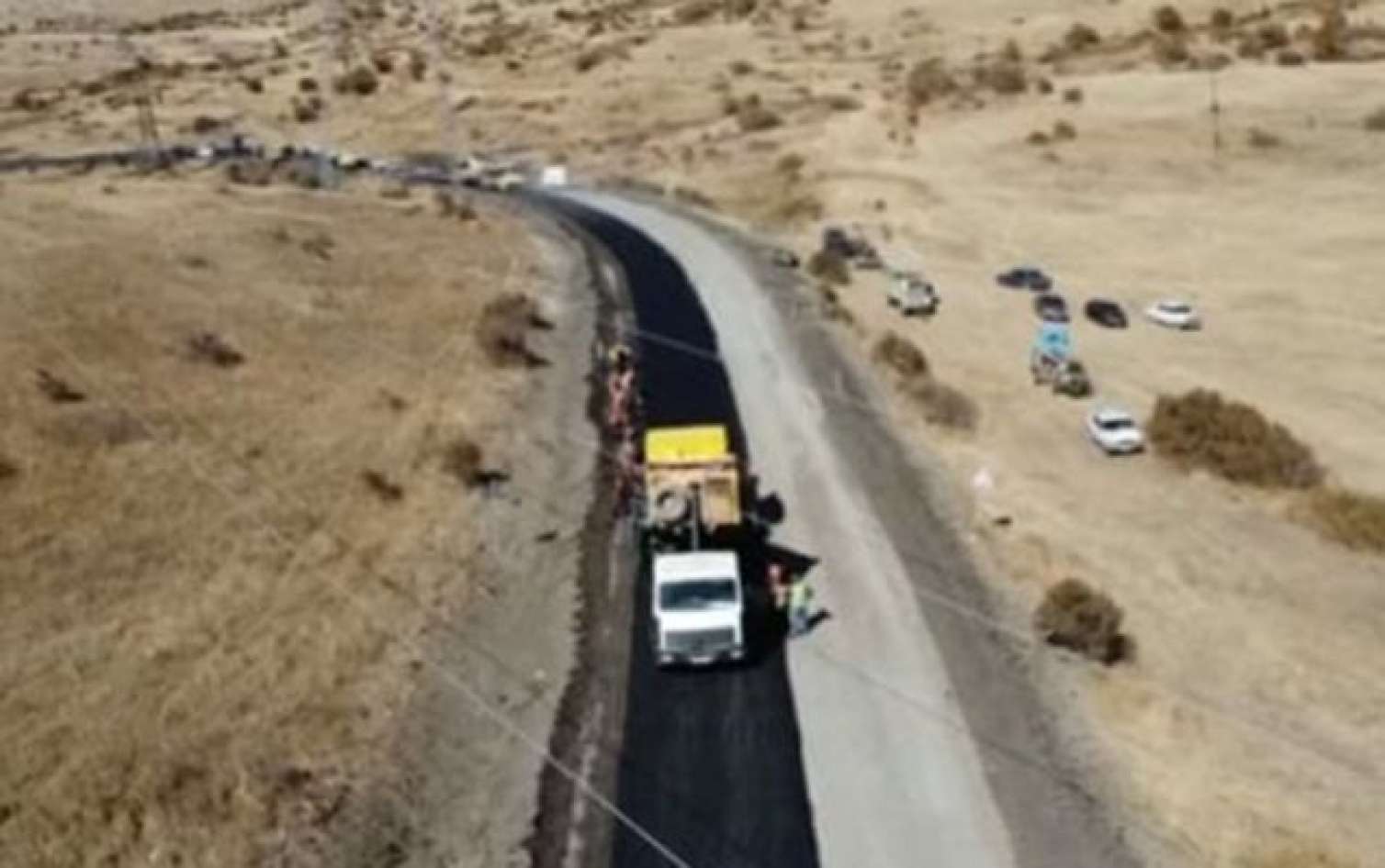 Ermənistan-İran yolu təmir edilir -  VİDEO