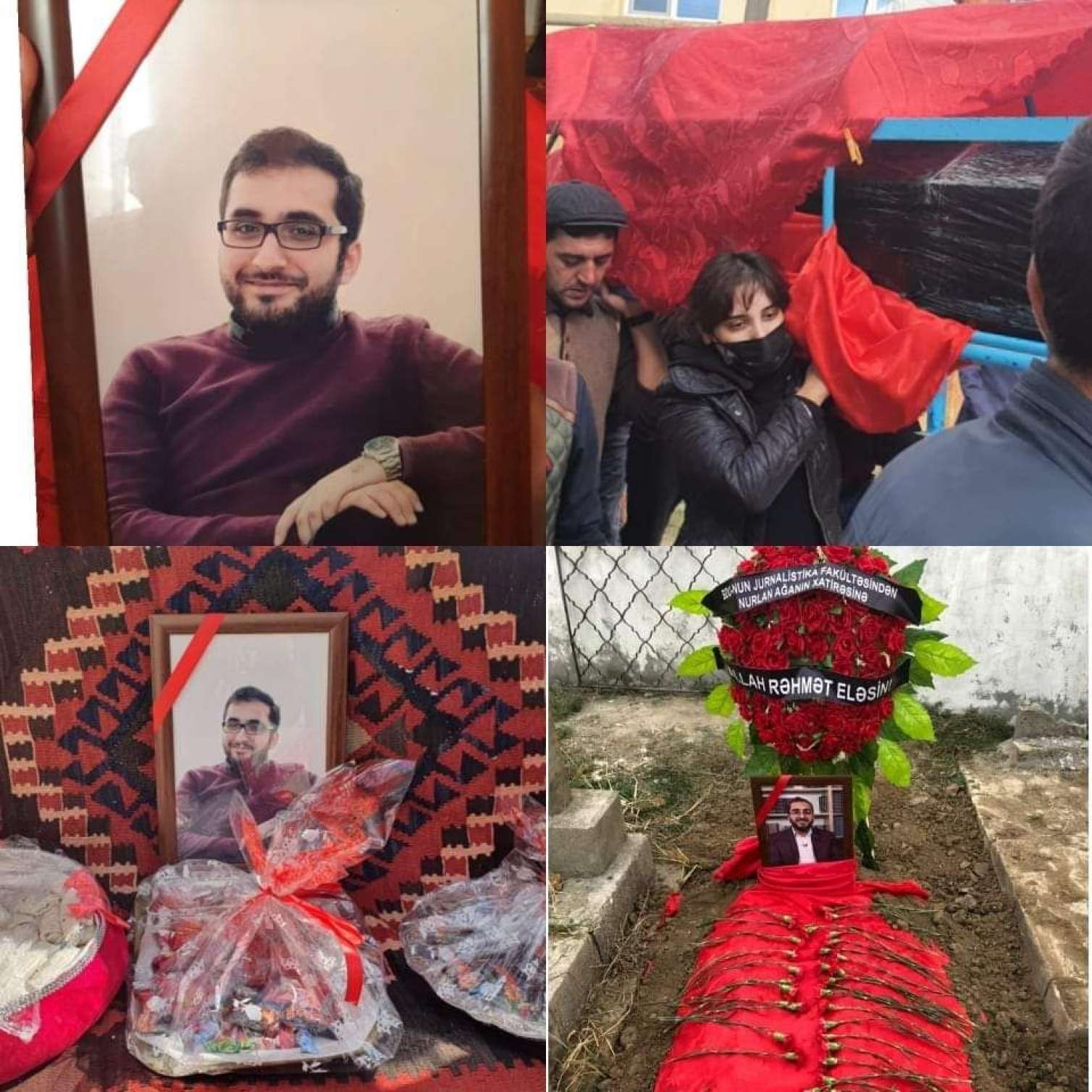 Nurlan Ağa dəfn edildi -  FOTO