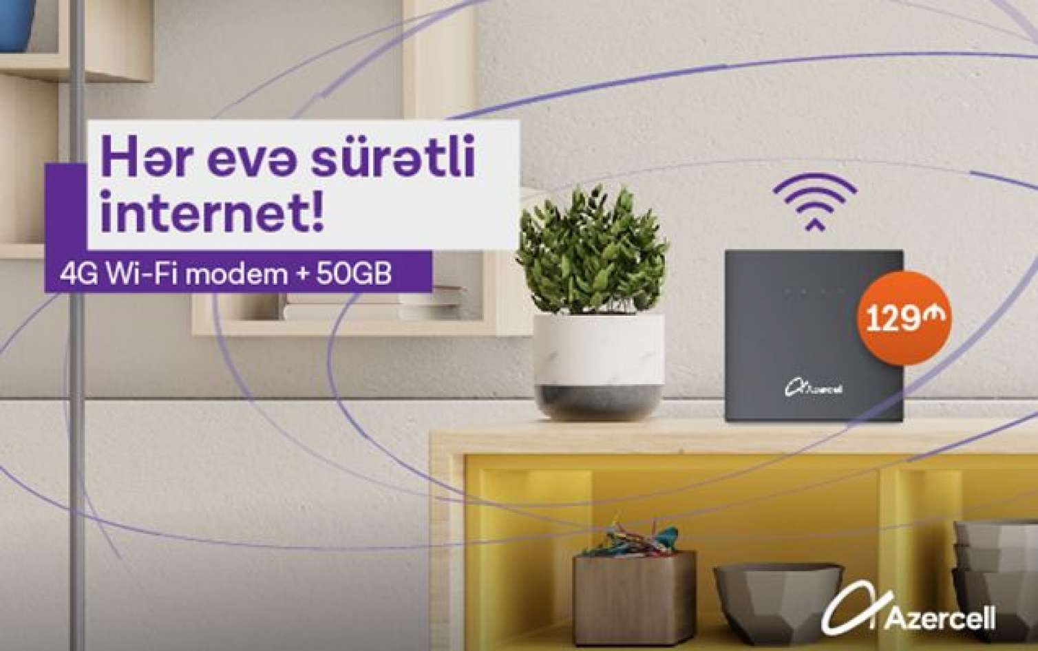 Azercell-dən yeni Wi-Fi kampaniyası! 
