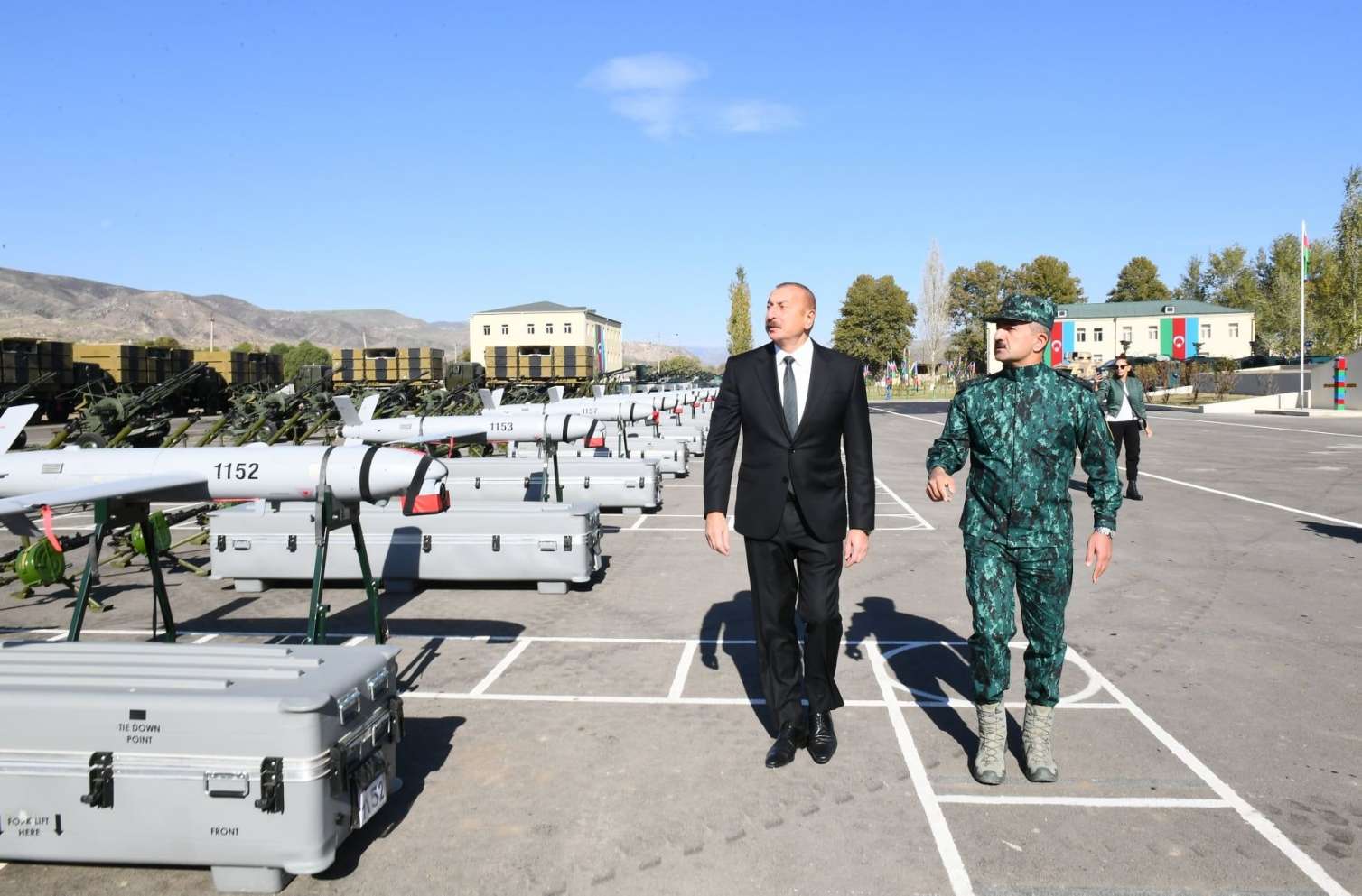 Prezident və xanımı Qubadlıya getdi -  FOTOLAR - YENİLƏNİB 