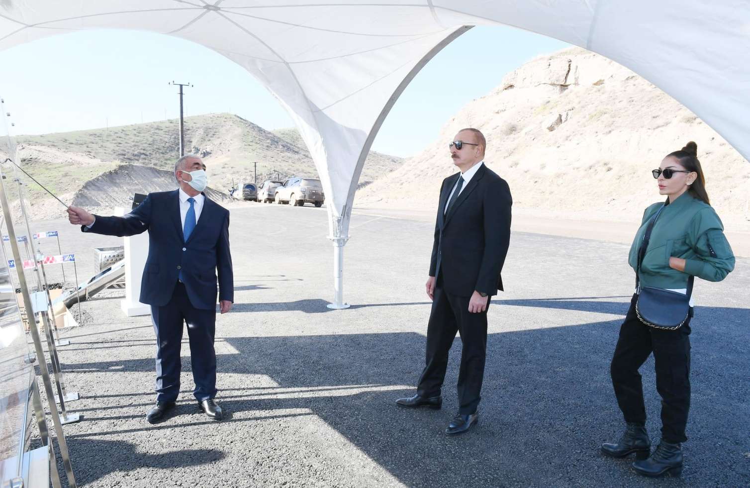 Prezident və xanımı Qubadlıya getdi -  FOTOLAR - YENİLƏNİB 