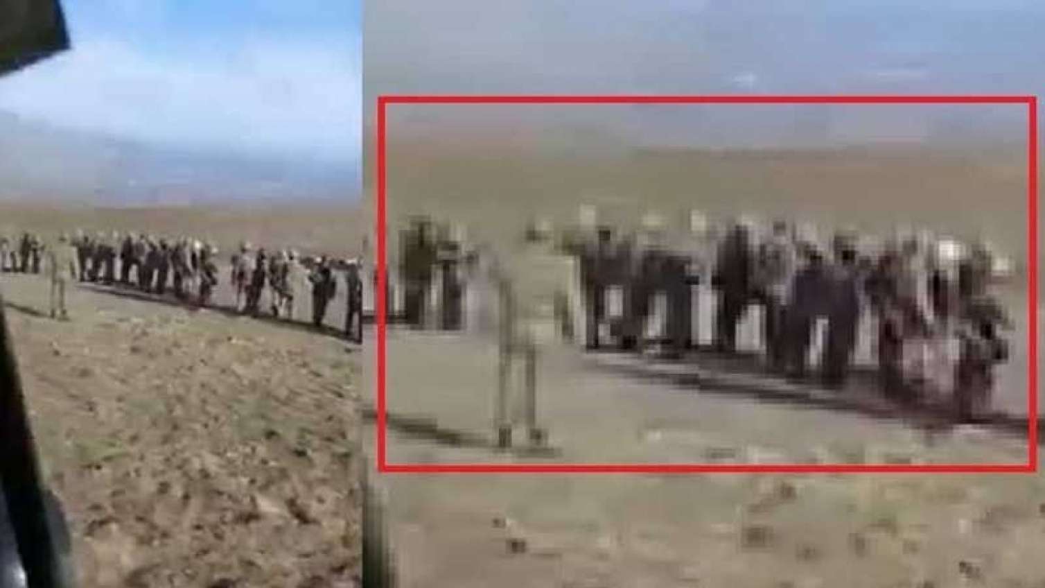 Erməni hərbçilərin Laçında mühasirəyə alınma anı -  VİDEO