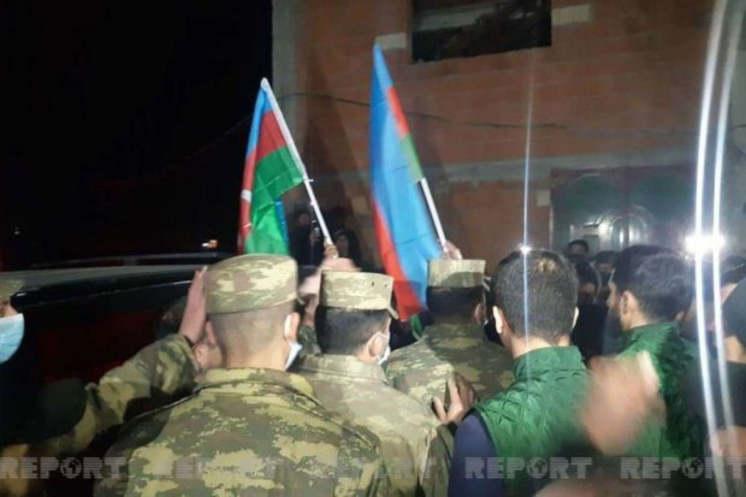 Şəhid Elçin Ağayevin nəşi ailəsinə təhvil verildi - FOTOLAR 