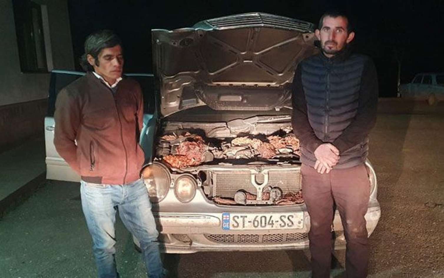 Xocavəndə icazəsiz keçmək istəyən şəxs saxlanıldı 
