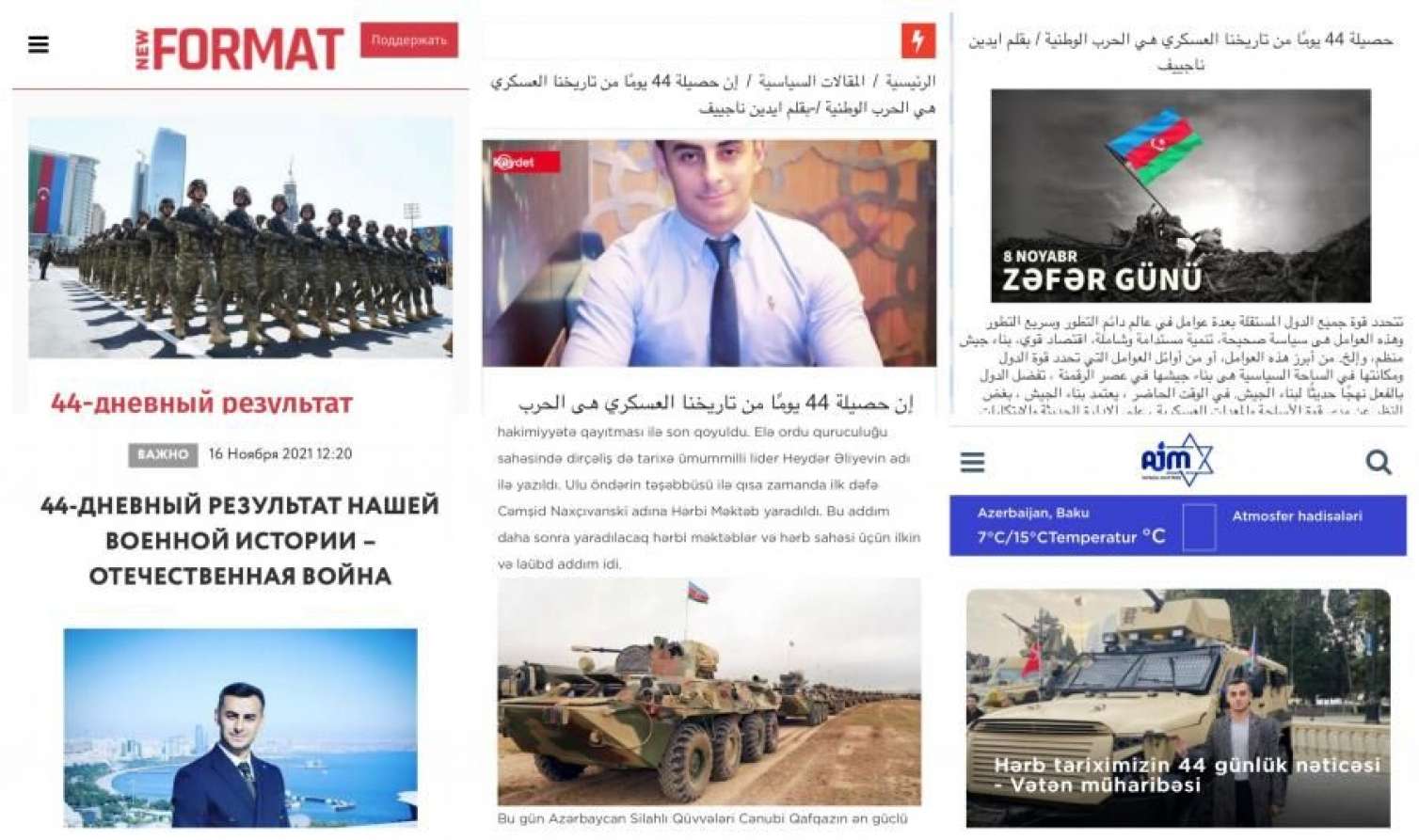 Azərbaycanlı jurnalistin məqaləsi dünya mətbuatında  