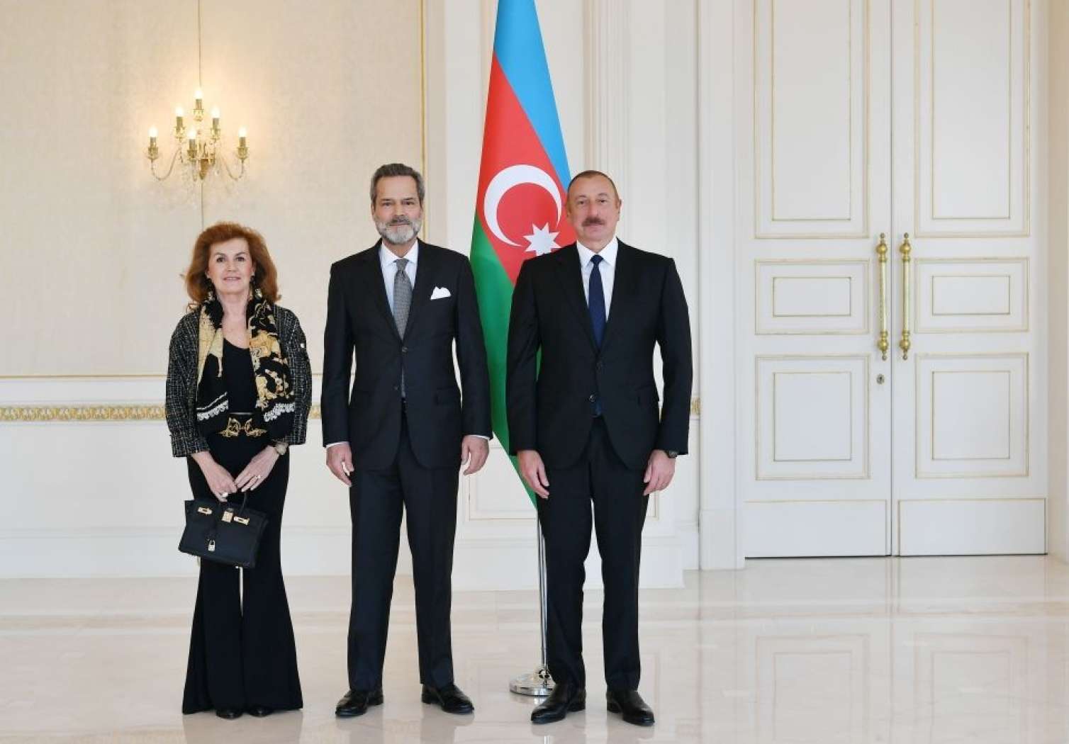 Prezident bu ölkələrin səfirlərin qəbul etdi -  FOTOLAR